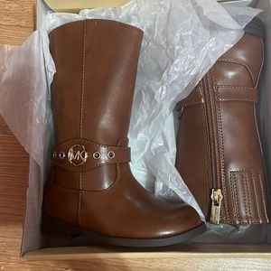 Brown MK boots